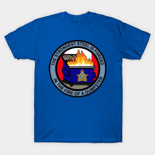 RCAF Dumpster Fire T-Shirt by CorporalNewsNetwork